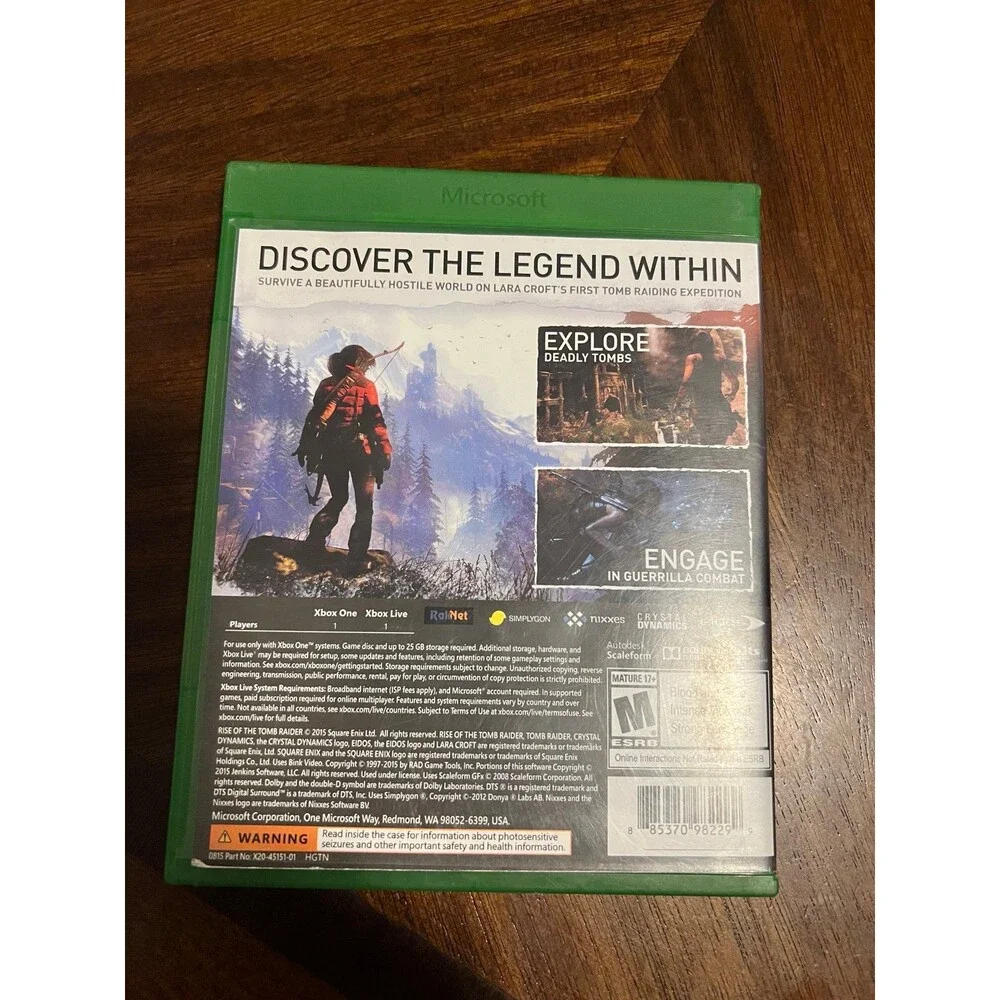 Rise Of The Tomb Raider - Microsoft Xbox One
